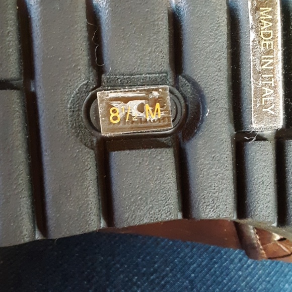 Sesto Meucci brown wedge loafers - Picture 6 of 8